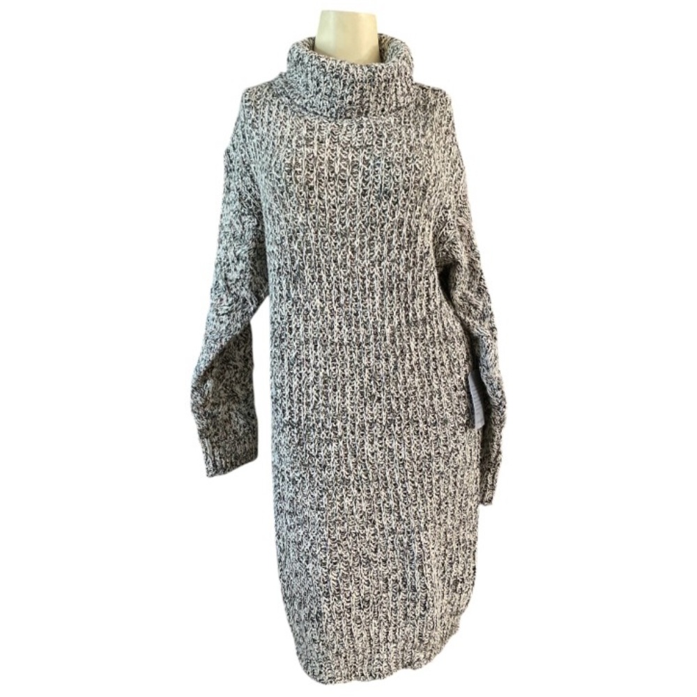 Nordstrom Solutions! turtleneck Sweater Confetti Knit Dress Women’s long sleeves